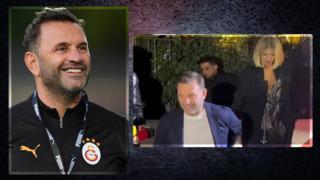 Okan Buruk eski eşi Nihan Akkuş ile barıştı! El ele görüntülendiler