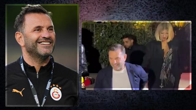 Okan Buruk eski eşi Nihan Akkuş ile barıştı! El ele görüntülendiler