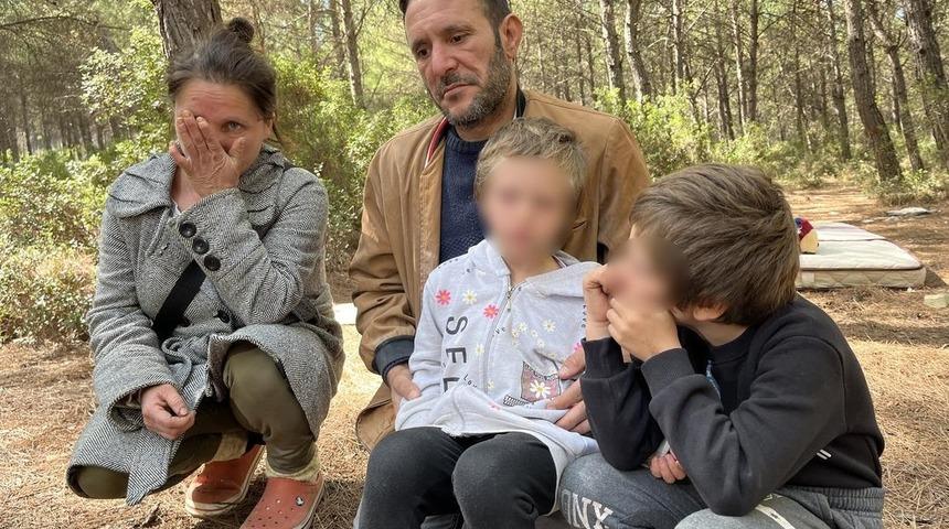 Ormanda yaşayan aile gündem olmuştu! Bakanlık açıklama yaptı