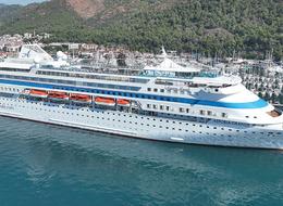 "Astoria Grande" kruvaziyeri Marmaris'e 868 turist getirdi!