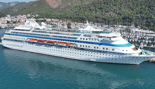 "Astoria Grande" kruvaziyeri Marmaris'e 868 turist getirdi