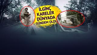 Yolun ortasını ağlarla kapattılar! Nedeni şaşırttı... Rus ordusu füze ve İHA yağdırırken Ukrayna'da dikkat çeken görüntüler