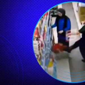 Yer: Eskişehir! Görüntüler infial yarattı... Küçük çocuğu acımasızca darbetti