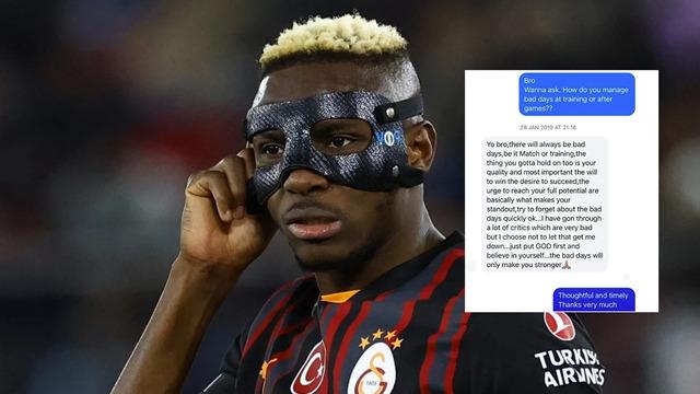 Galatasaray'ın yıldızı Victor Osimhen'den hayat dersi! Herkes o mesajı konuşuyor