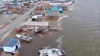 Halong Tayfunu, Alaska’nın batısını vurdu: 1 ölü