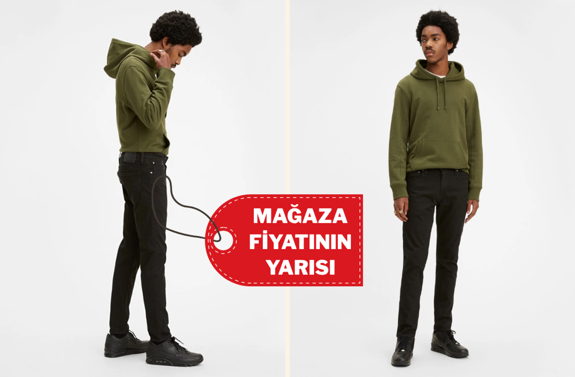 En çok satan jean'de şaşırtan fiyat! Levi’s 512 indirimde