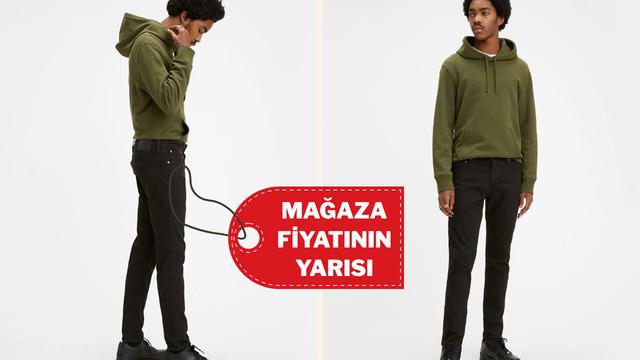En çok satan jean'de şaşırtan fiyat! Levi’s 512 indirimde