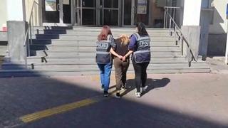 14 yıl kesinleşmiş cezası olan kadın polisten kaçamadı