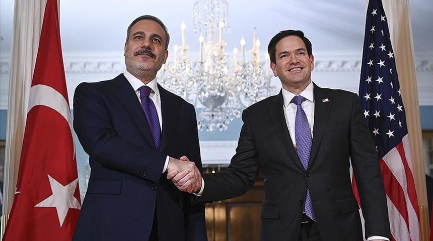 Bakan Fidan, ABD'li mevkidaşı Rubio ile Gazze'yi görüştü