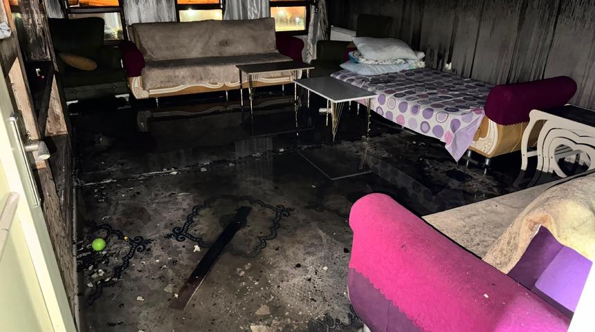 Batman’da çıkan yangında 1 kişi öldü, 14 kişi dumandan etkilendi