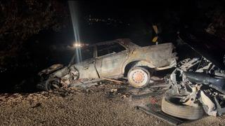 Bursa’da korkunç kaza: Araç alev aldı, yangın ormana sıçradı