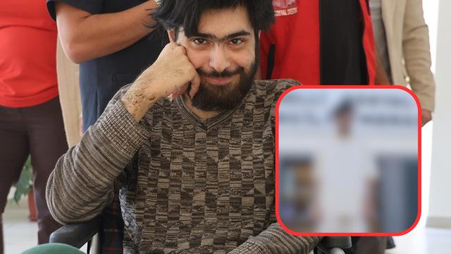 3 yıldır evden çıkmıyordu! İkna edildi, tıraş olup banyo yaptırıldı! İşte yeni hali...