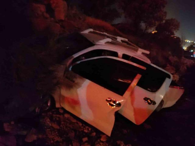 Mardin’de pikap şarampole devrildi: 1 yaralı 1