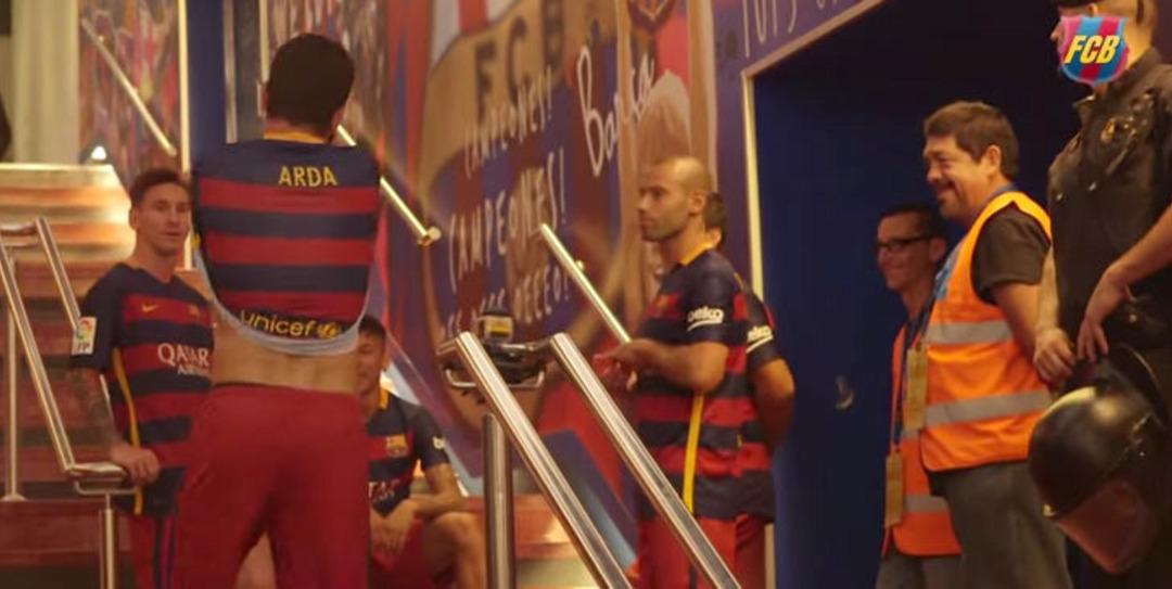 Arda &ouml;yle bir şey yaptı ki! Messi...