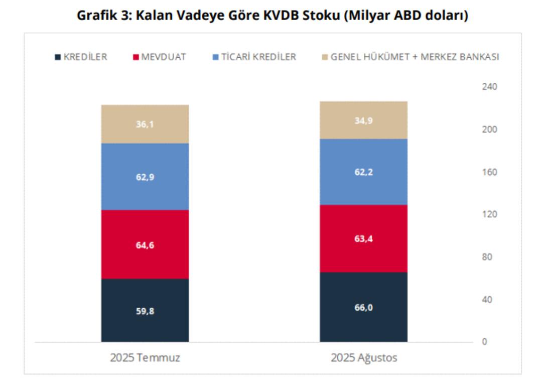 TCMB açıkladı: Kısa vadeli dış borç düşüşte! Borçluluk 169.8 milyar dolara indi 3