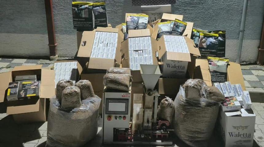 Kütahya'da kaçak tütün operasyonu: 2 şüpheliye adli işlem