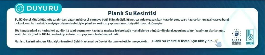 Bursa nın suyu tamamen bitti! 3 milyon 200 bin kişi susuz kaldı, baraj doluluk oranı %0 2