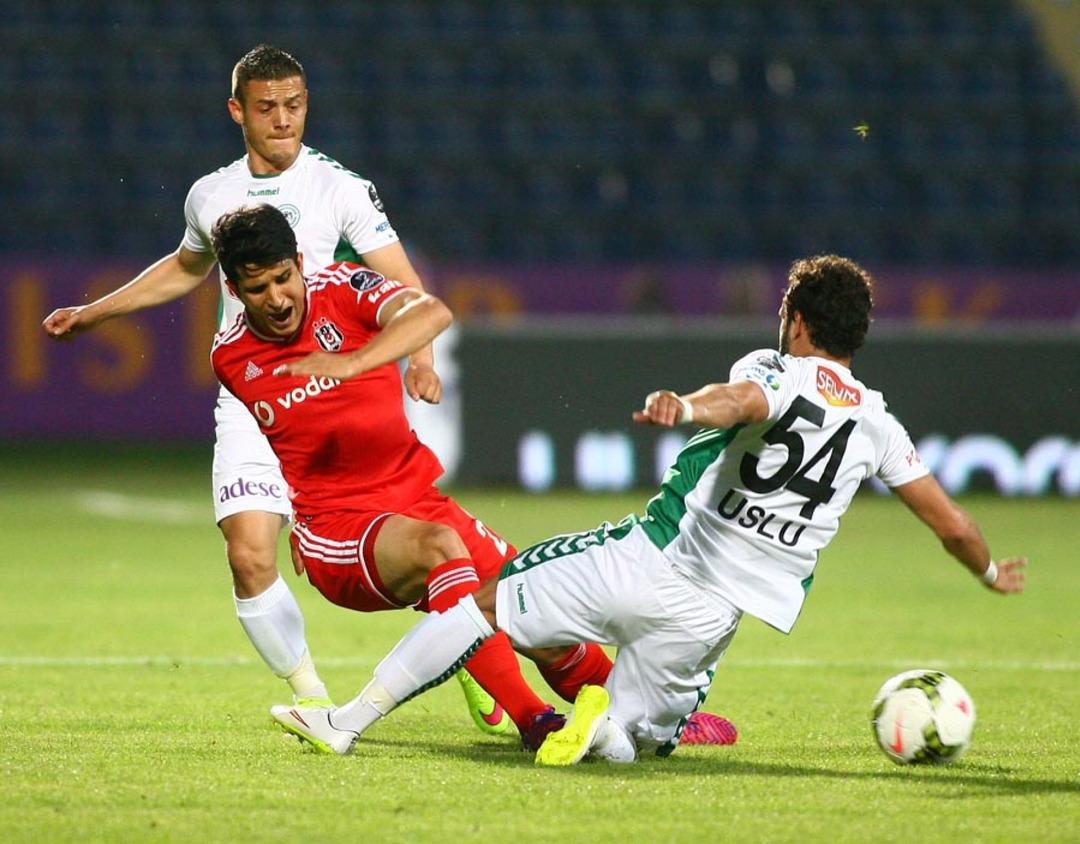 Beşiktaş - Torku Konyaspor ma&ccedil;ından kareler
