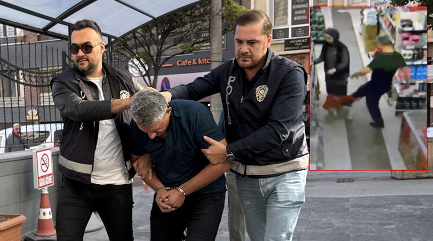 Markette 5 yaşındaki çocuğunu tekmeleyen baba tutuklandı! İfadesi pes dedirtti