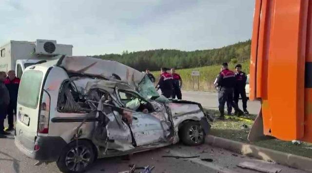Amasya’da korkunç kaza: 4 ölü, 1 yaralı 1