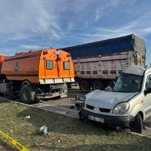 Amasya’da korkunç kaza: 4 ölü, 1 yaralı