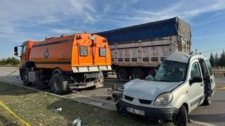 Amasya’da korkunç kaza: 4 ölü, 1 yaralı