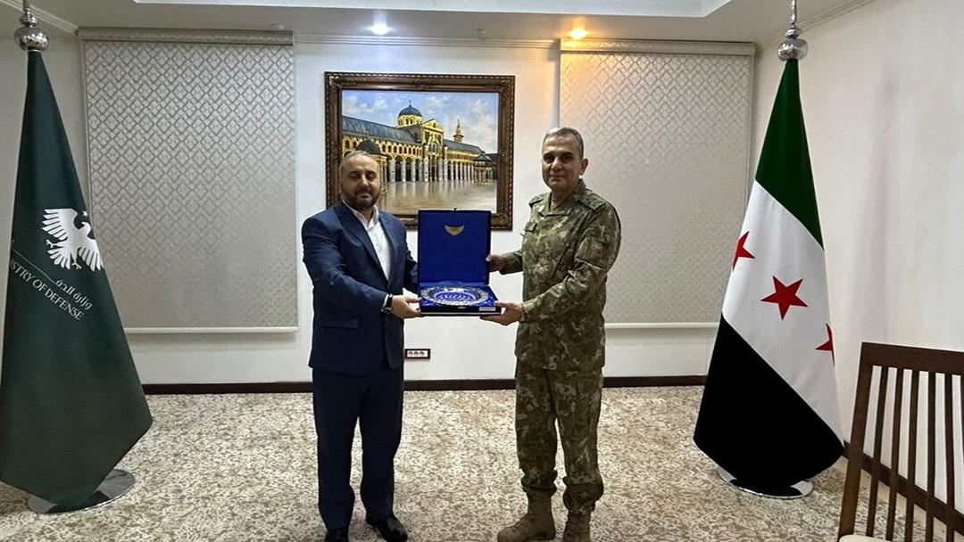 MSB Savunma ve Güvenlik Genel Müdürü Korgeneral Altındağ, Şam ı ziyaret etti 1