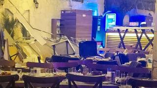 İzmir’deki eğlence merkezinde dehşet anları! Tavan çöktü: Yaralılar var…