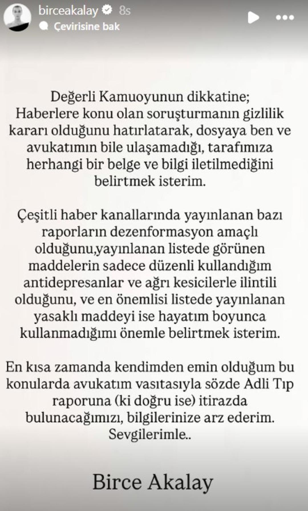 Farkındalık için sahadaydı! Birce Akalay uyuşturucu test sonucunu maç sırasında öğrendi! Kulisten çıkmadı 4