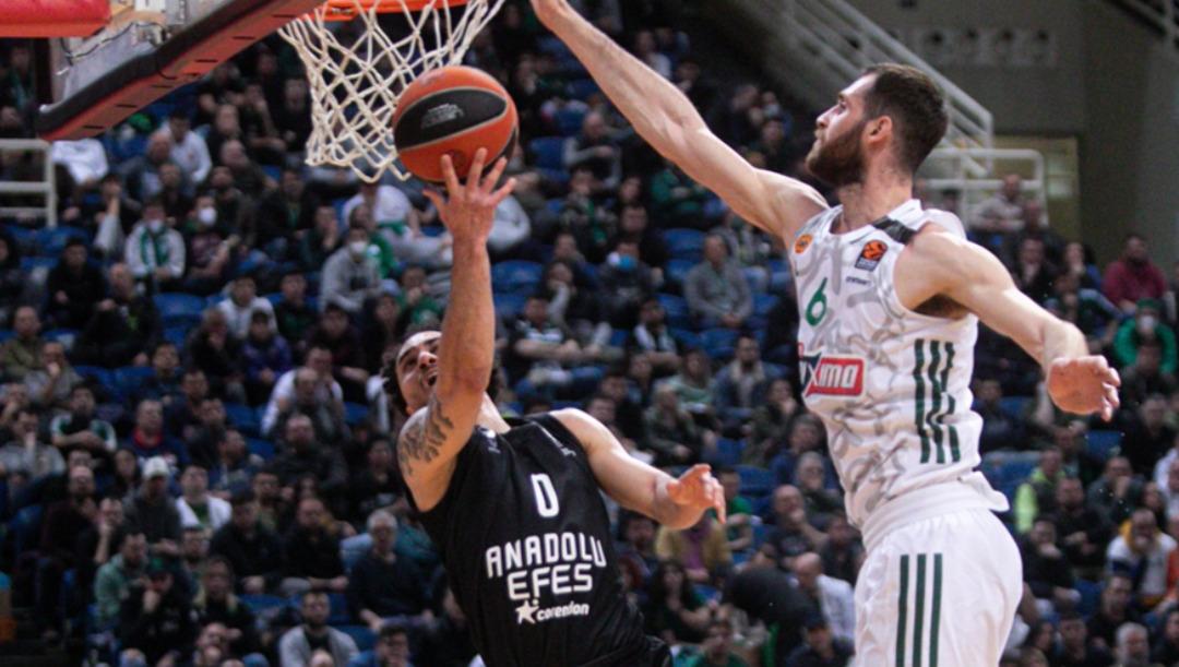 Anadolu Efes Euroleague’in 5. haftasında Panathinaikos a 95-81 mağlup oldu! 2
