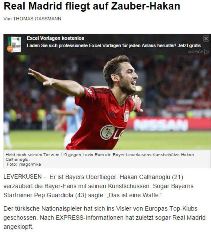 Hakan Çalhanoğlu için çılgın teklif! G2