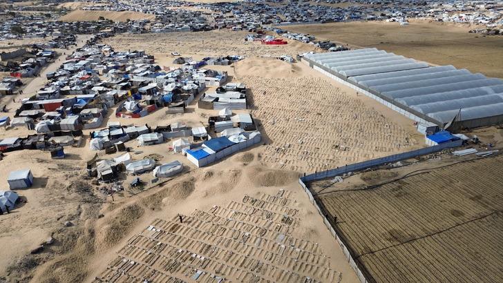 Gazze'de yürek burkan görüntü! Mezarlıklarda boş yer kalmadı G1