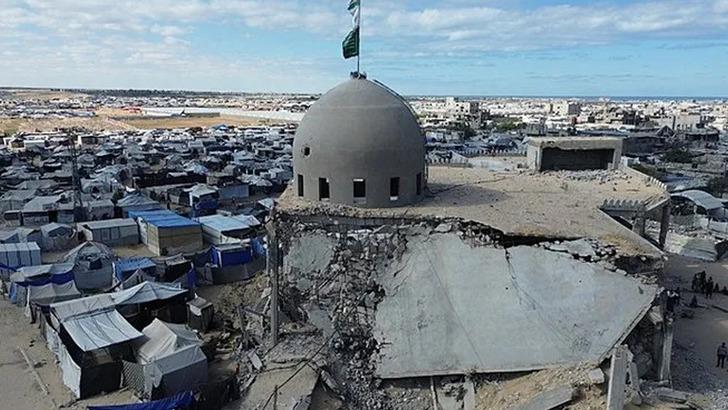 Gazze'de yürek burkan görüntü! Mezarlıklarda boş yer kalmadı G4