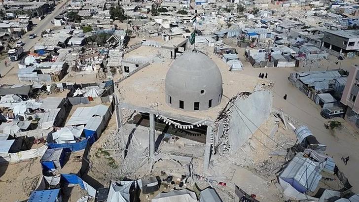 Gazze'de yürek burkan görüntü! Mezarlıklarda boş yer kalmadı G3