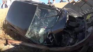 Düğün yolunda kaza; aynı aileden 6 kişi yaralandı