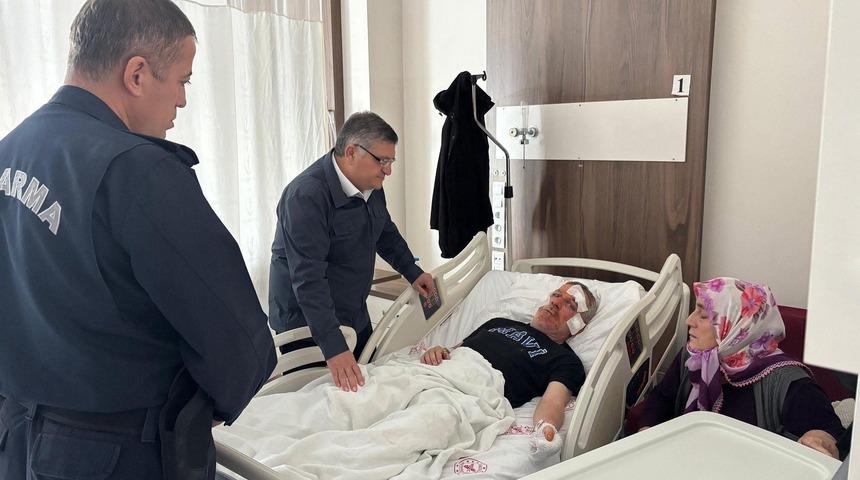 Sinop'ta iki otobüsün karıştığı kazada 13 kişi yaralandı