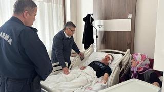 Sinop'ta iki otobüsün karıştığı kazada 13 kişi yaralandı