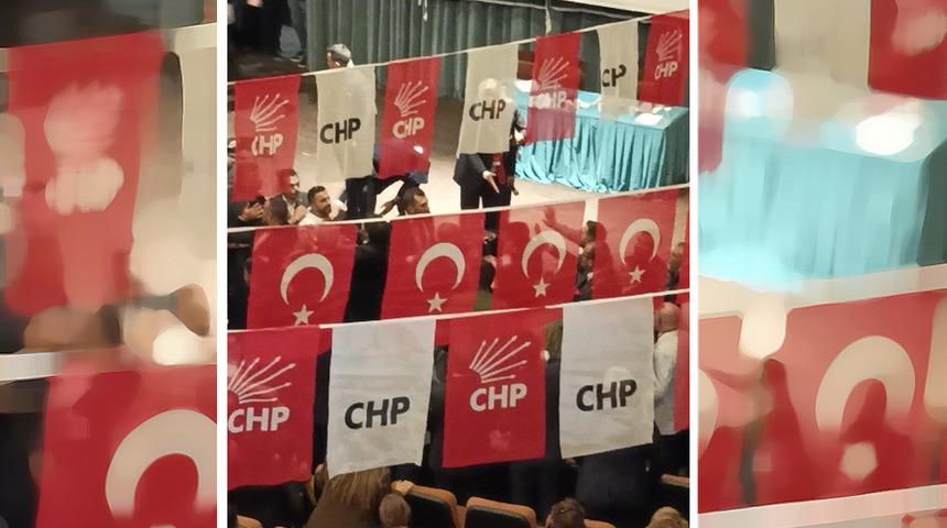 Kahramanmaraş'ta CHP kongresinde kavga! Polis müdahale etti