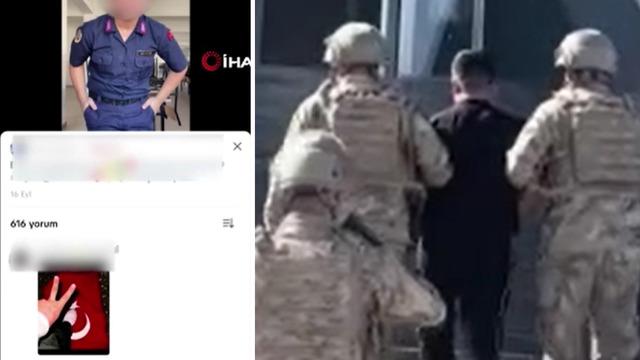 Türk bayrağına ayak basılan paylaşımı beğenmişti: O şahıs gözaltına alındı