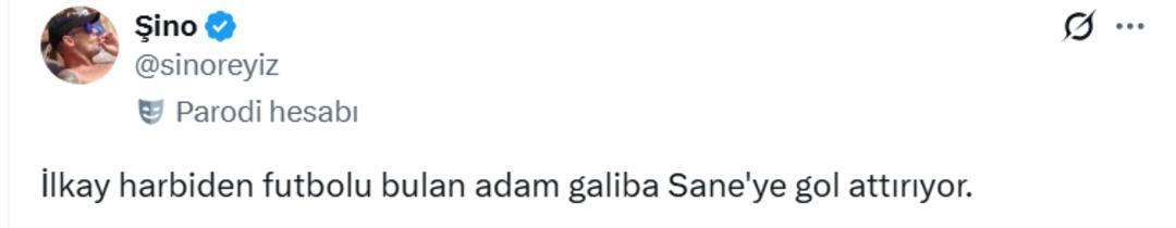 Galatasaray da İlkay Gündoğan dan şapka çıkarılacak pas! Leroy Sane çok şık bitirdi... Sosyal medya ayağa kalktı... 4