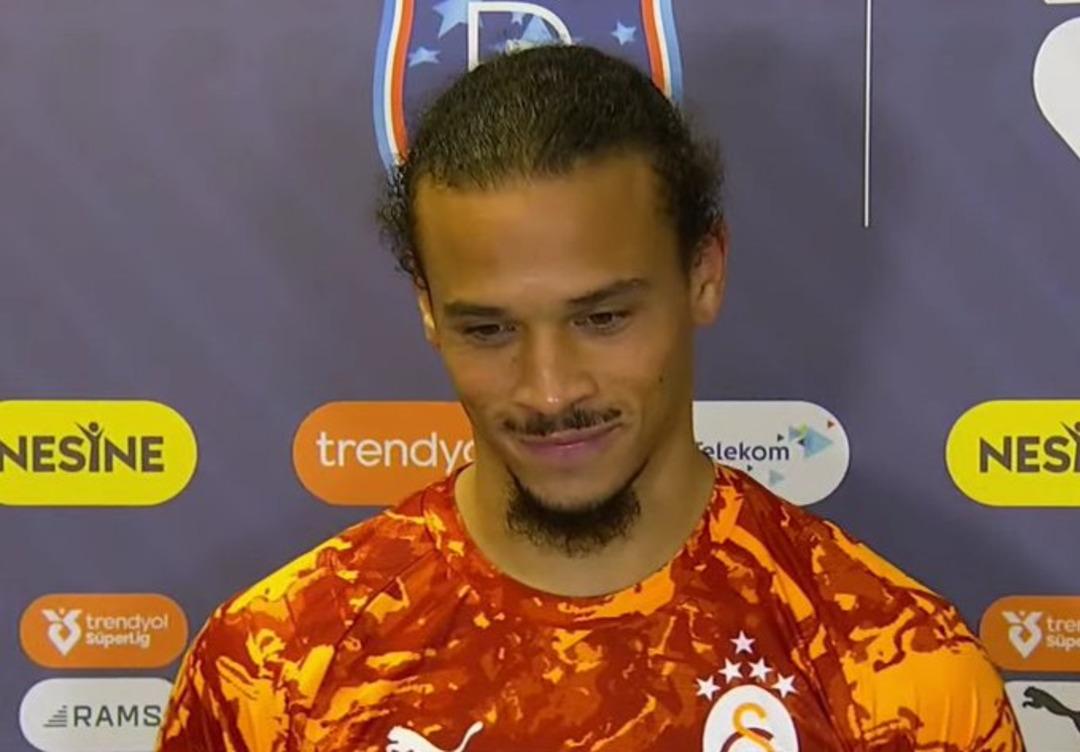 Galatasaray da Leroy Sane 2.5 sene sonra double yaptı! Maç sonu Okan Buruk ve İlkay Gündoğan a özel pay verdi... 2