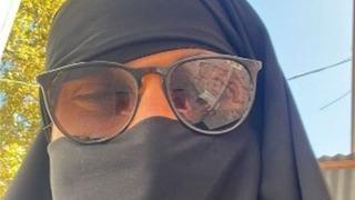 Ankara’da çarşafla gezen erkek şahıs gözaltına alındı