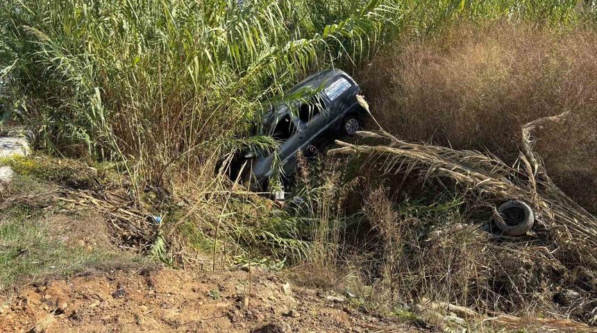 Manavgat’ta otomobiller çarpıştı: 2 yaralı