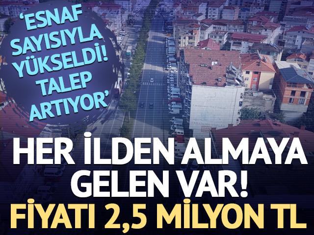Fiyatı 2,5 milyon TL! Her ilden almaya gelen var 'Esnaf sayısıyla yükseldi! Talep artıyor'