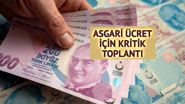 Asgari ücret için tarih geldi! İşçi, işveren ve hükümet toplanıyor