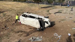 Sivas'ta minibüs devrildi: 4 kişi yaralandı