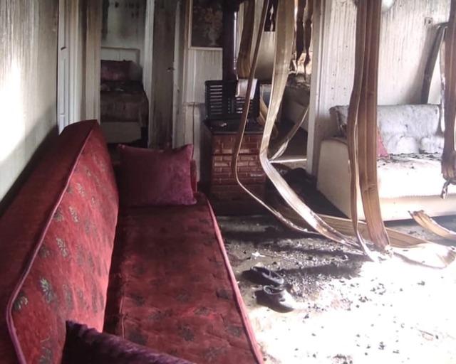 Malatya’da korkutan ev yangını 3
