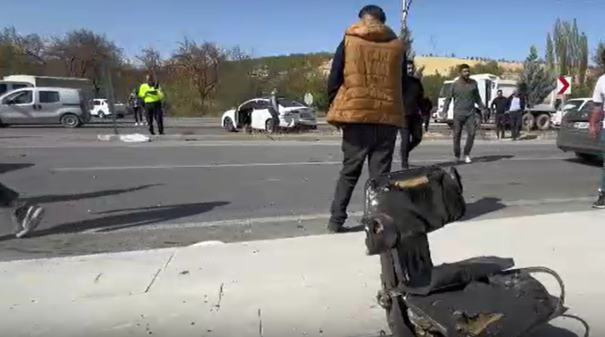 Malatya’da zincirleme kaza; 1’i ağır, 3 yaralı