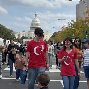 Washington'da Türk rüzgarı esti: Döner, gözleme, baklava, simit de ikram edildi