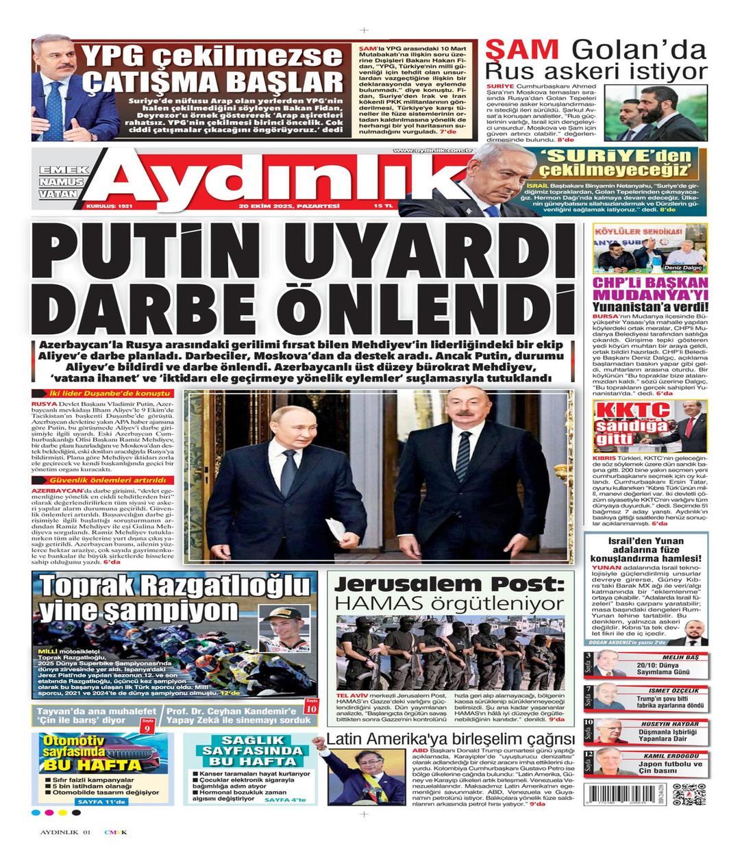 Aydınlık Gazetesi